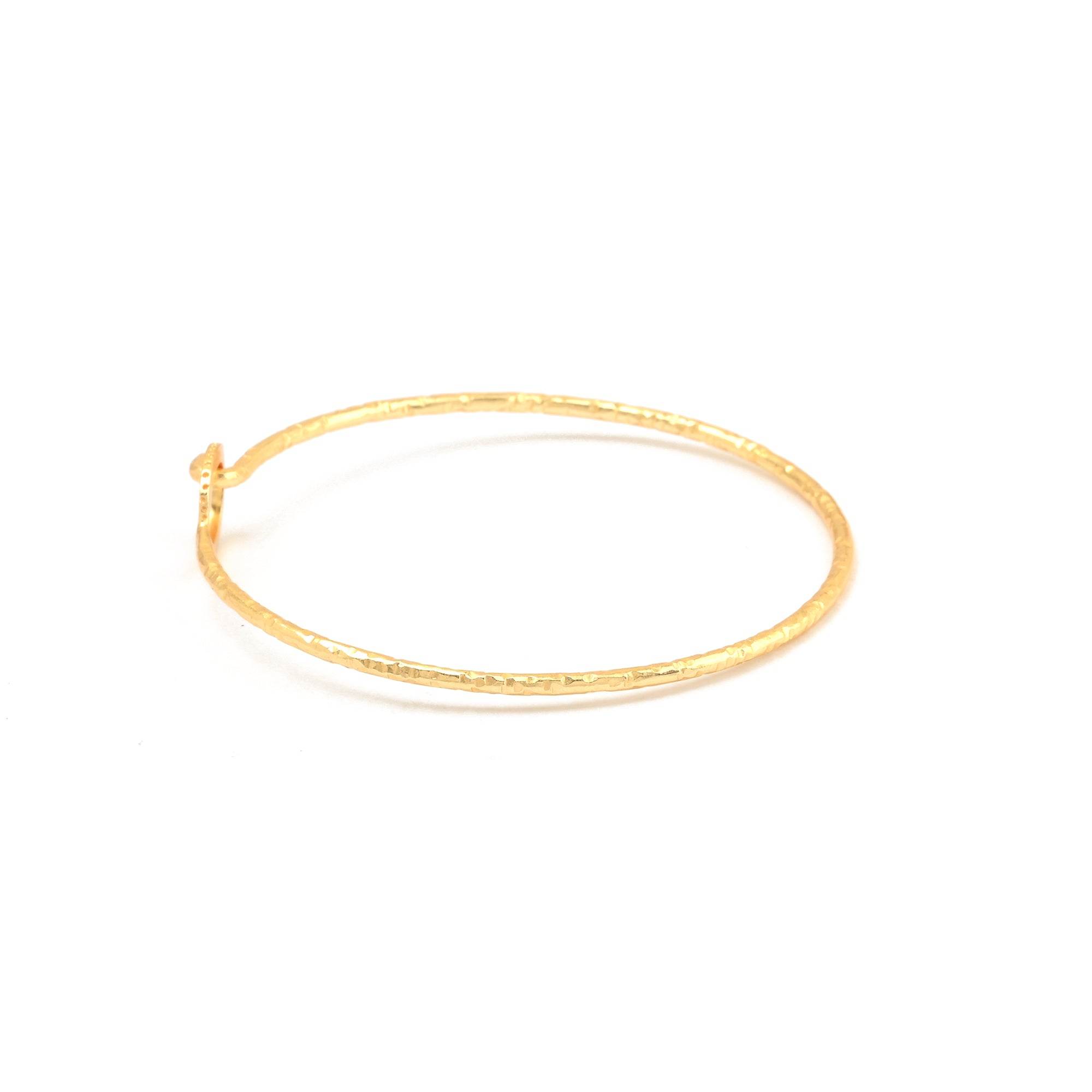 Hammered Metal Bangles/Bracelets - La Vitá Jewels