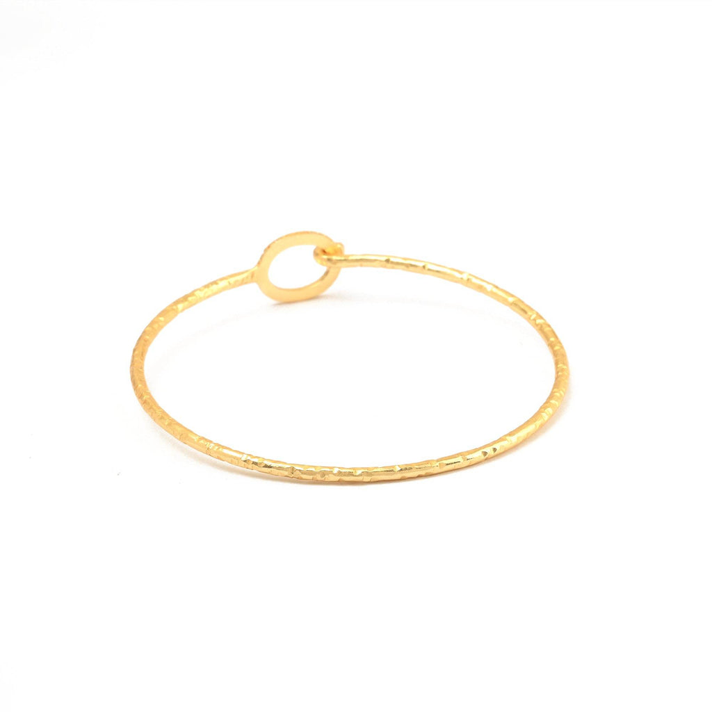 Hammered Metal Bangles/Bracelets - La Vitá Jewels