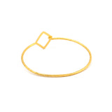 Hammered with Texture Bangle Bracelets