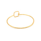 Hammered Bangles Bracelets - La Vitá Jewels