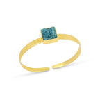 Druzy Gemstone Adjustable Bangles - La Vitá Jewels