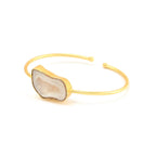 Druzy Gemstone Adjustable Bangles - La Vitá Jewels