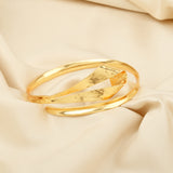 Hammered Adjustable Bangles