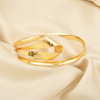 Hammered Adjustable Bangles - La Vitá Jewels