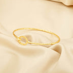 Hammered Metal Bangles/Bracelets - La Vitá Jewels