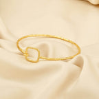 Hammered Bangles Bracelets - La Vitá Jewels