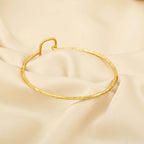 Hammered Bangles Bracelets - La Vitá Jewels