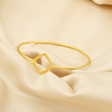 Hammered with Texture Bangle Bracelets