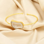Druzy Gemstone Adjustable Bangles - La Vitá Jewels