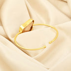 Druzy Gemstone Adjustable Bangles - La Vitá Jewels