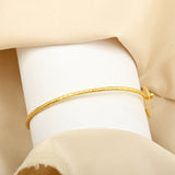 Hammered with Texture Bangle Bracelets
