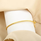 Hammered with Texture Bangle Bracelets - La Vitá Jewels