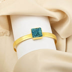 Druzy Gemstone Adjustable Bangles - La Vitá Jewels