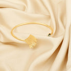 London Blue Topaz Gemstone Adjustable Bangles - La Vitá Jewels