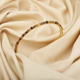 Multi Tourmaline and Amethyst Beads Bangles