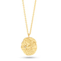 Birds Texture with White Cubic Zirconia Necklaces - La Vitá Jewels