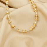 Gold Tone Metal Beads Bracelets