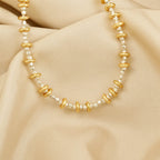 Gold Tone Metal Beads Bracelets - La Vitá Jewels