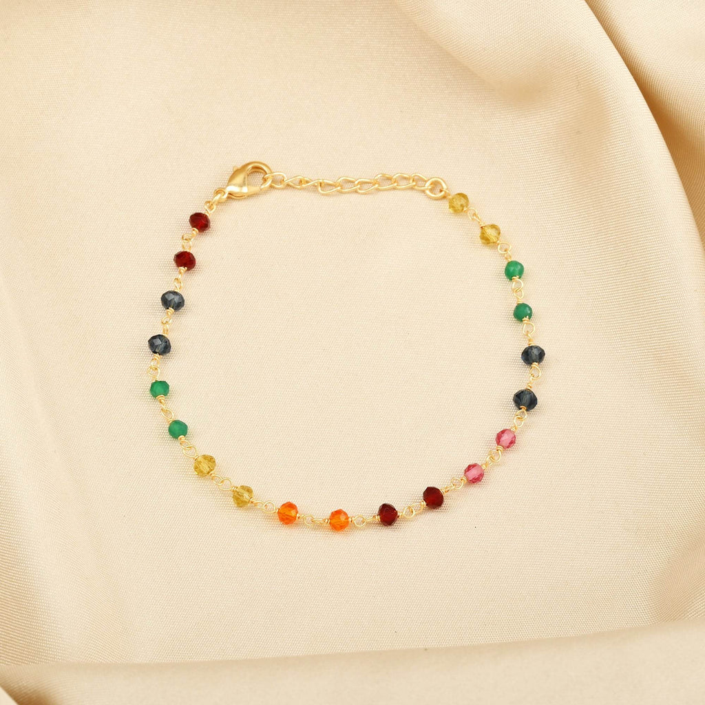 Peach Chalcedony Gemstone Bracelets - La Vitá Jewels