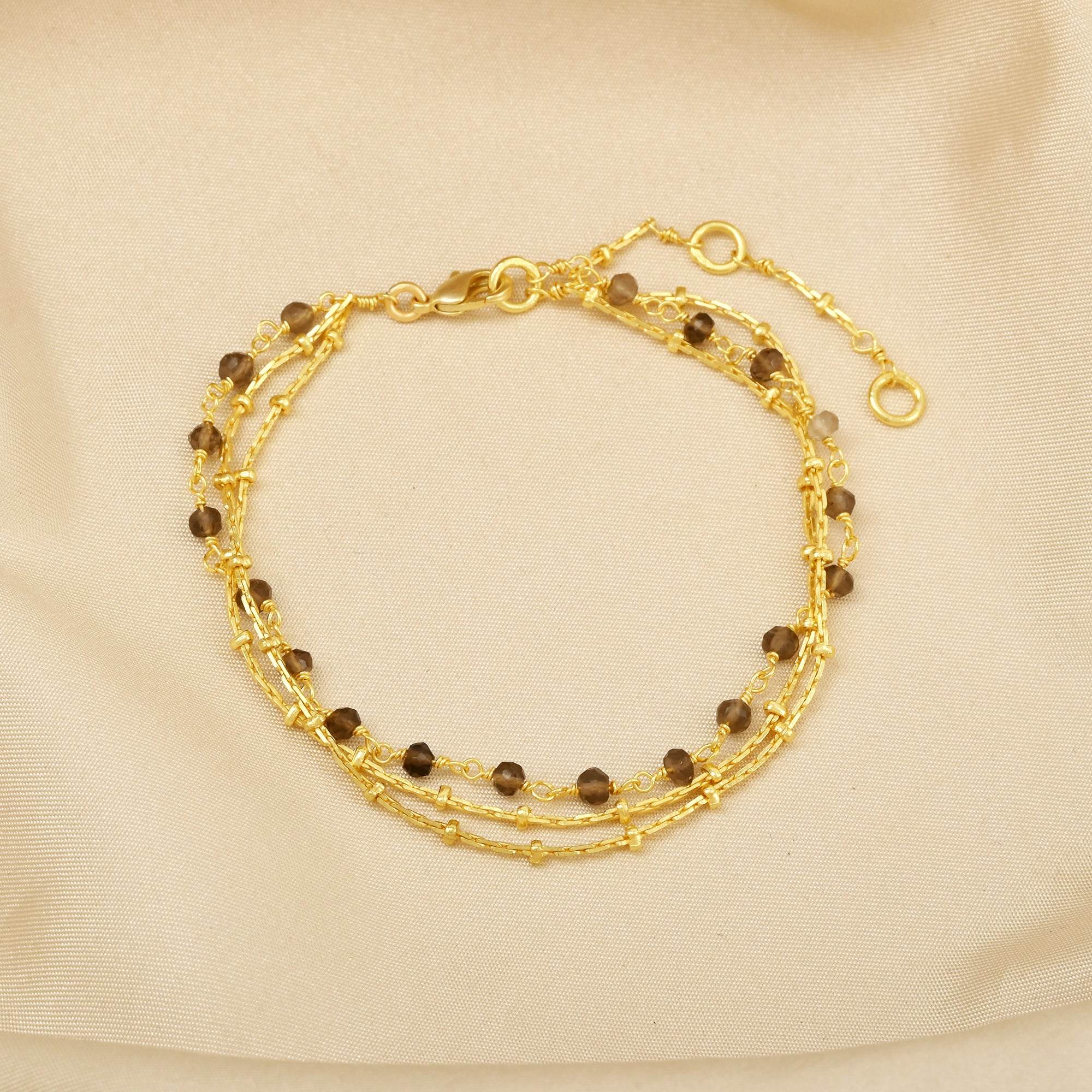 Seed Turquoise Beads Gemstone Bracelets - La Vitá Jewels