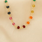 Peach Chalcedony Gemstone Bracelets - La Vitá Jewels