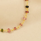 Peach Chalcedony Gemstone Bracelets - La Vitá Jewels