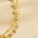 Seed Turquoise Beads Gemstone Bracelets - La Vitá Jewels