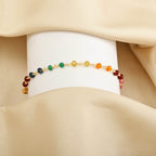 Peach Chalcedony Gemstone Bracelets - La Vitá Jewels