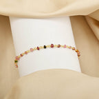 Peach Chalcedony Gemstone Bracelets - La Vitá Jewels