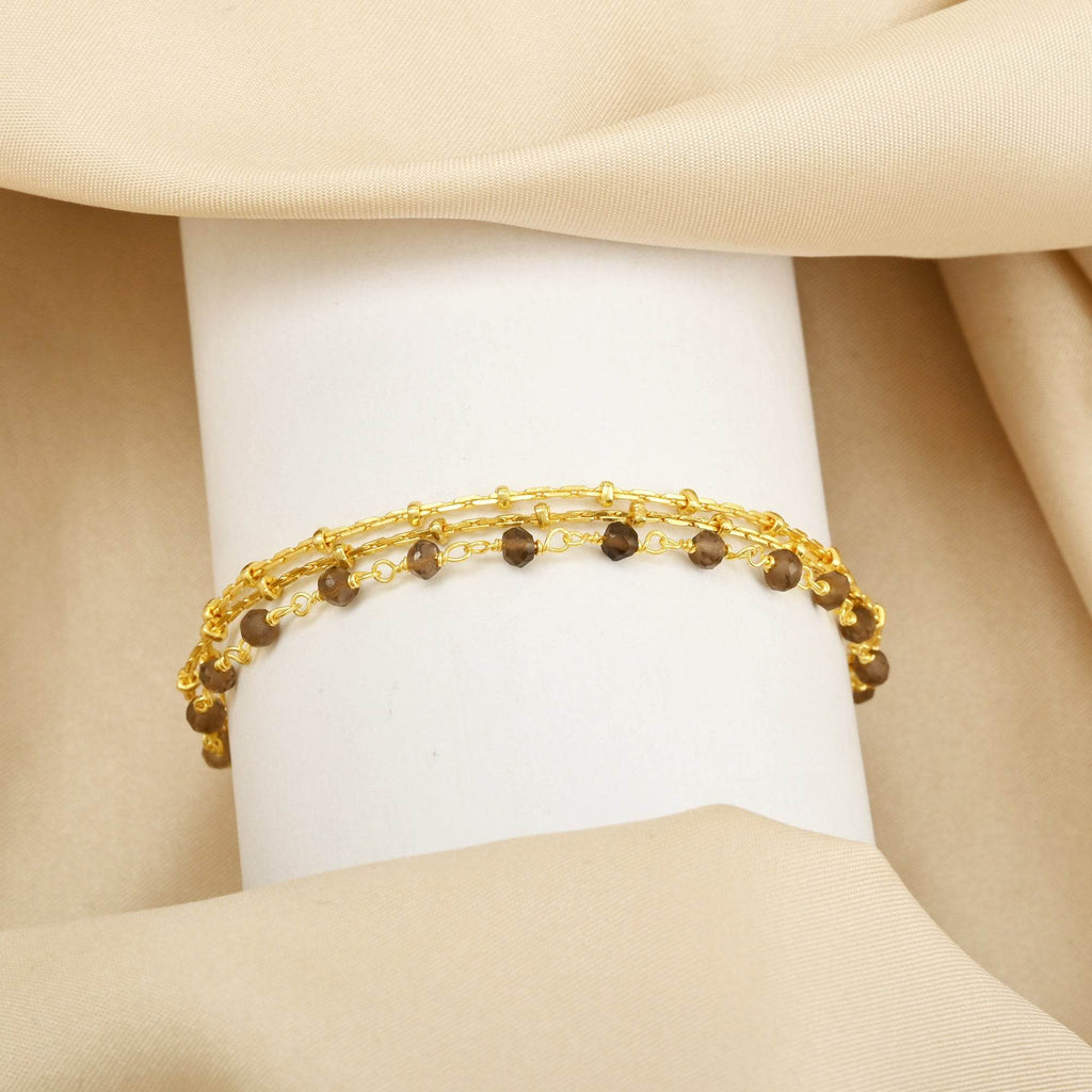 Seed Turquoise Beads Gemstone Bracelets - La Vitá Jewels