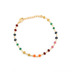 Peach Chalcedony Gemstone Bracelets - La Vitá Jewels