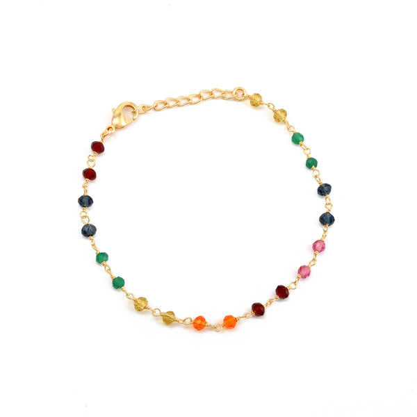 Peach Chalcedony Gemstone Bracelets - La Vitá Jewels