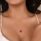 Ruby Gemstone Necklaces - La Vitá Jewels