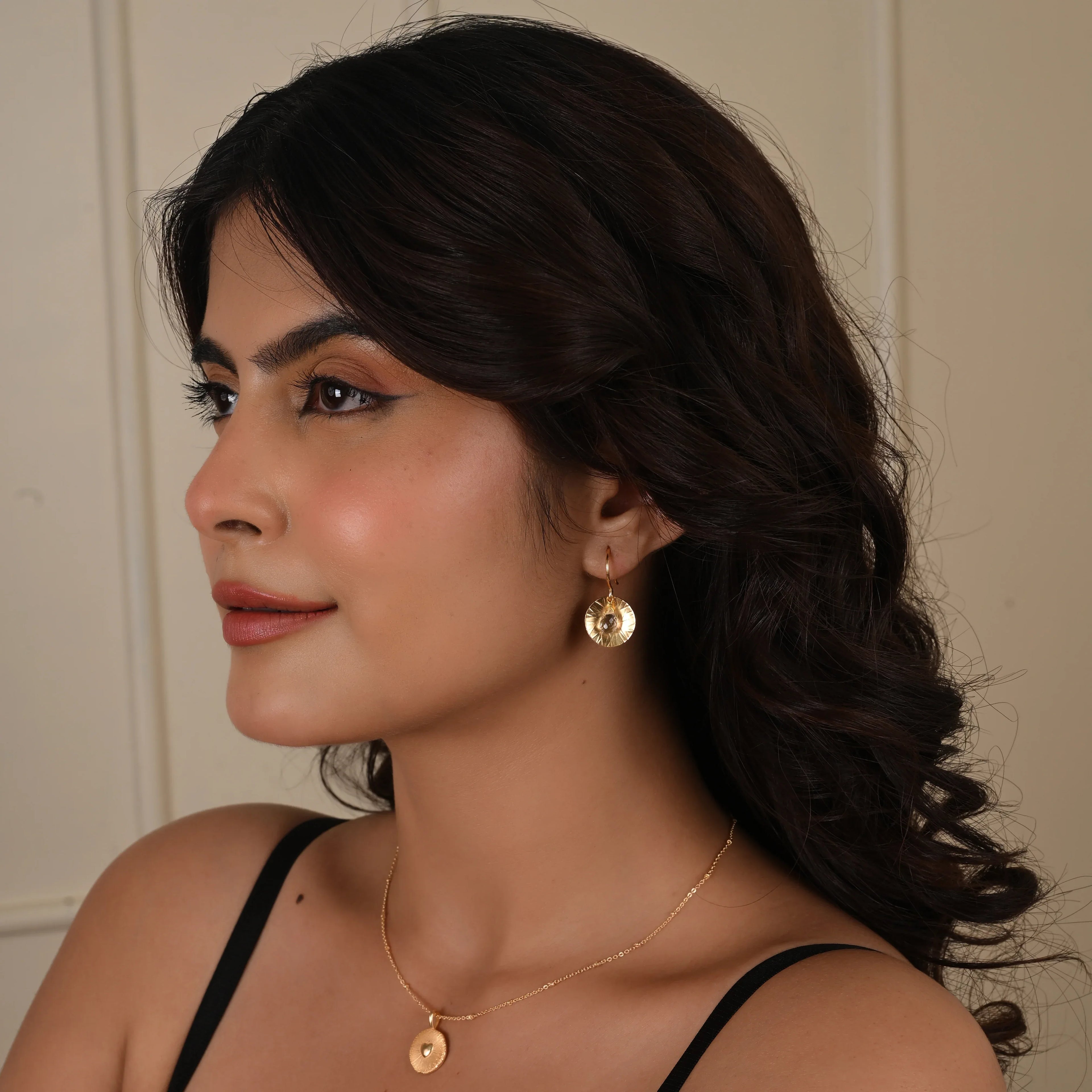 Crystal Aura Earrings - La Vitá Jewels