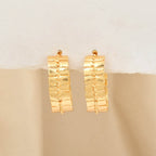 Sunbeam Hoop Earrings - La Vitá Jewels