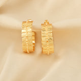 Sunbeam Hoop Earrings
