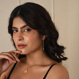 Natural Emerald Gemstone Earring