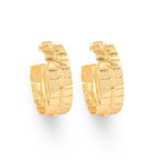 Sunbeam Hoop Earrings - La Vitá Jewels