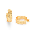Sunbeam Hoop Earrings - La Vitá Jewels