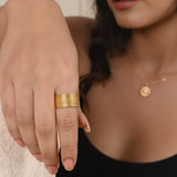 Adjustable Statement Rings