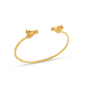 Double Horse Head Bangle Bracelets - La Vitá Jewels