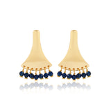 Sanskriti Iolite Beads Earrings