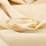 Double Horse Head Bangle Bracelets