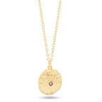 Sun Texture with Labradorite Necklaces - La Vitá Jewels