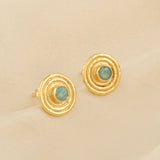 Amazonite Stud Earrings