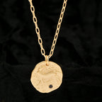 Deer Texture with Labradorite Necklaces - La Vitá Jewels
