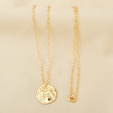 Deer Texture with Labradorite Necklaces