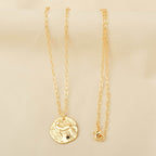 Deer Texture with Labradorite Necklaces - La Vitá Jewels