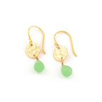 Luxe Links Chalcy Gemstone Earrings - La Vitá Jewels