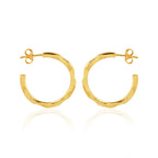 Half Circle Hoop Earrings - La Vitá Jewels